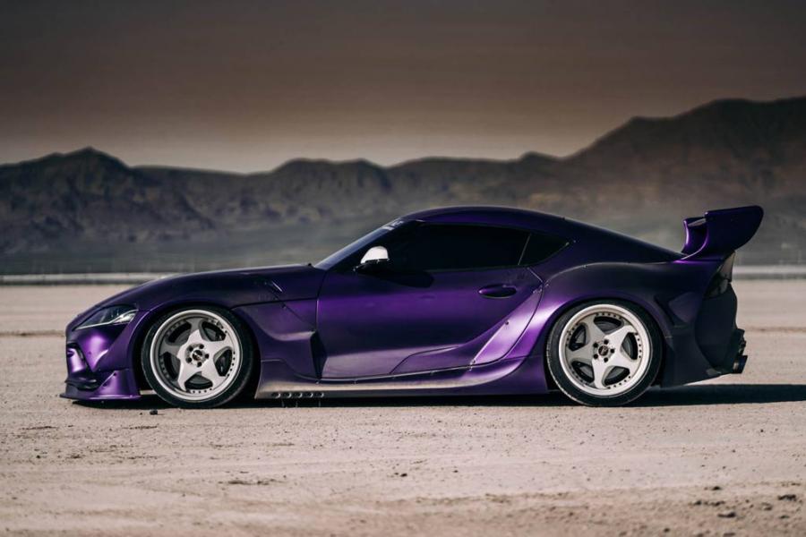  Toyota GR Supra Wide Body by Pandem 2020 года  (фото 5 из 6)